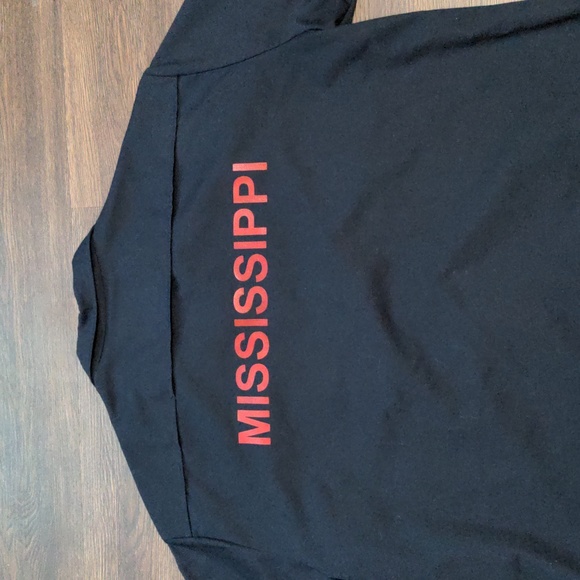 Blauer Mens Size 2XL Dark Blue Sturdy Tactical Shirt Mississippi Rare Ed… - Picture 1 of 7